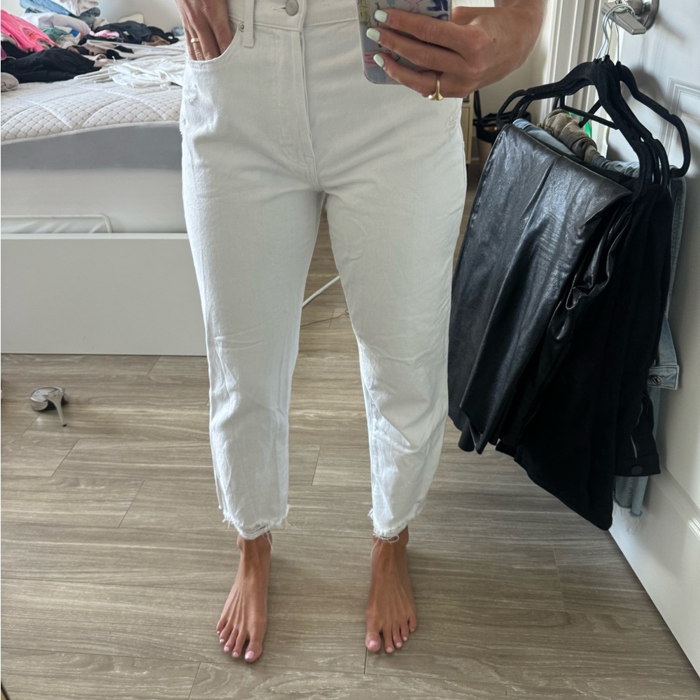 Pistola White Ankle Jeans